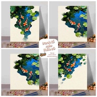 Sawg-stretched frame-32*40/40*50cm/50-60cm-color by number-color-by-number painting-digit painting-d