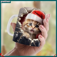 greatdream|  Christmas Mug Coffee Mug Festive Christmas Ceramic Mug Perfect for Coffee Tea and Water Xmas Design Ideal for Home Office and Room Decor Great Gift Idea for the Holida