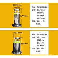 Road Pile Car Block Isolation Column Roadblock Garage Garage Road Warning Column Wholesale Stainless