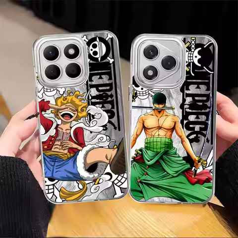 Cartoon One Piece Phone Case for Honor X9a 200 Pro X7b X8a X8b X9c 200 400 Lite X8c X9b Soft Cover