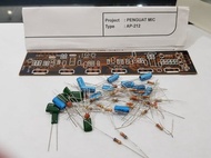 PCB AP212 Penguat Mixer dan sparepart tanpa potensio dan IC