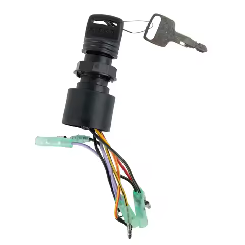 Practical Ignition Key Switch Parts For Mercury Motors Outboard 3 Position 87-17009A5 Accessories Bl