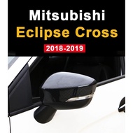 Mitsubishi Eclipse Cross 2017-2022 Rearview Mirror Eyebrow Cover Carbon Fiber Car Accessories Exteri