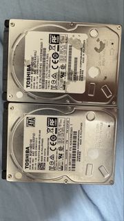 Toshiba 1TB SATA 硬碟 (兩隻)