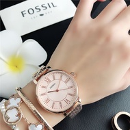 [พร้อมกล่อง] สต๊อกแน่น! FOSSIL ใหม่แบรนด์ชั้นนำนาฬิกาผู้หญิงแบรนด์หรูนาฬิกาทองสำหรับผู้หญิงแฟชั่นส่อ