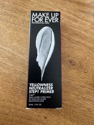 Make up for ever yellow was neutralizer step1 primer｜ 紫色妝前乳