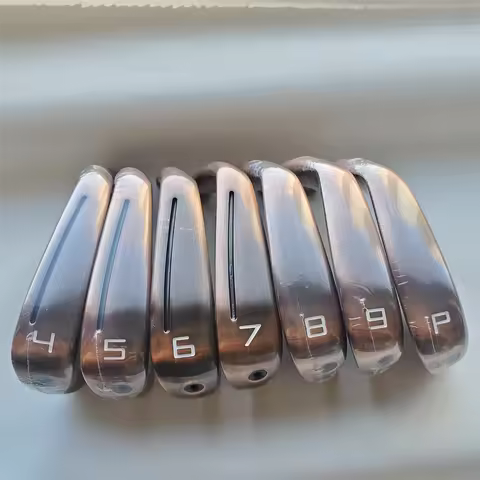 The4th Men's Golf Club79 copper Golf Irons set 4-9P 7pcs R/S/SR Flex Steel/Graphite Shaft Assemble W