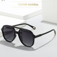 Stylish Pilot Sunshades Classic Double Bridge Sunglasses Polarized Lenses Eye Protect Sun Glasses Bl