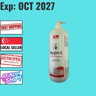 ICM Hygin X Bath & Shampoo 1L Chlorhexidine 4% | Skin Cleanser Wash Hygin-X