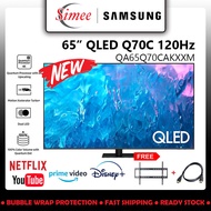 SAMSUNG 65 Inch Q70C QLED 4K Smart TV 120Hz with Quantum Dot QA65Q70CAKXXM