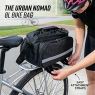 Waterproof 600D Polyester 8L Carrier Bike Bag - 14024