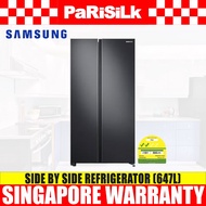 Samsung RS62R5004B4/SS SpaceMax™ Side by Side Refrigerator (647L)