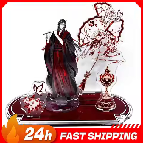 3.93inch The Grandmaster of Demonic Cultivation Wei Wuxian FUnder Moon Play Xiao Double Plug Acrylic