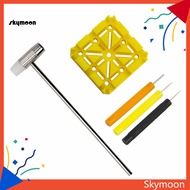 Skym* 1 Set Watch Repair Tools Professional High Strength Portable Watch Link Band Chain Pin Remover Adjuster Tools for Watchmakers