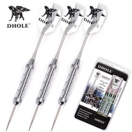CUESOUL DHOLE 23g Steel Tip Dart Anti-break Needle High Quality Brass Barrel Aluminum Shaft Dart Set
