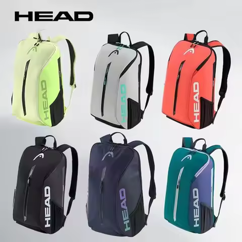 HEAD TOUR TEAM Series Original Tennis Backpack 1-2Pack Tennis Racket Bag Padel Beach Shoulder Racque