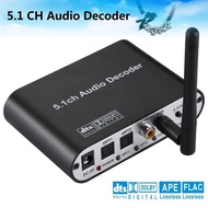 5.1Ch Audio Decoder Bluetooth 5.0 Reciever Wireless Audio Adapter