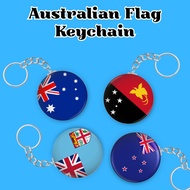 GANTUNGAN Flag Keychain AUSTRALIA Australian Flag/ Keychain