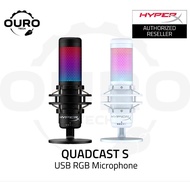 HYPERX QUADCAST S GAMING MICROPHONE | 4 Polar Patterns | Omnidirectional | Streaming | USB | PC MAC PLAYSTATION