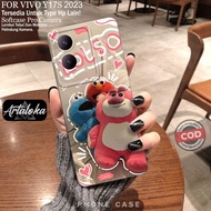 HP Softcase Vivo Y17s 2023 Fashion Case Cartoon Case Vivo Y17s 2023 Latest Silicone TPU Pro Camera C