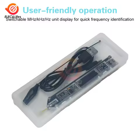 DC 5V Frequency Counter Pen 0.91 inch OLED Display 200Hz-100MHz Range Frequency Meter Frequency Test