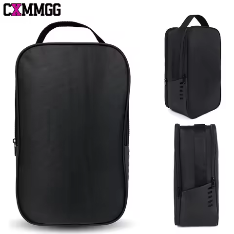 1PCS Waterproof Shoe Bag with Zipper - Travel,Gym,Sports Shoe Organizer for Sneakers,Golf,Football,B