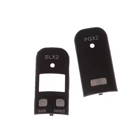 Wireless Microphone Rubber Switch Press Fittings Button With Cover For Shure PGX2 4 PG58 SM58 SLX2 B