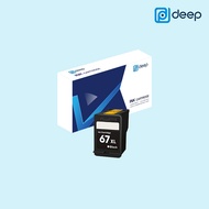 [Local Stock] Deep 67XL Black Cyan Magenta Yellow High Yield Ink Cartridge For use in ENVY 6020 ENVY