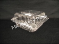 BENXON OPS C43 Disposable Plastic Clear Bakery Container (100pcs+-) Kuih Container / OPSC43 / C43