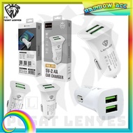 (RACC) CA863 - Car Charger Lenyes CA-863 2.4a 2USB batok saver Car Adapter original Mobile Phone Cha