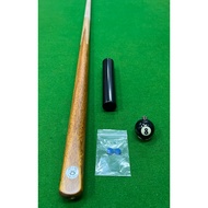 Omin 10mm Billiard Cue Small Head Black Snooker Cue Black/Brown 1PIECE