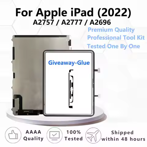 OEM For Apple iPad 2022 Touch Screen Digitizer Glass Panel & LCD Display Assembly Replacement For iP