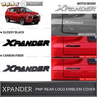 AMAZING MITSUBISHI XPANDER CAR REAR XPANDER LOGO EMBLEM FRAME COVER GARNISH XPANDER WORDS LOGO BADGE