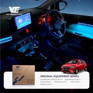 VE PERODUA AXIA NEW 2023-2025 CAR ATMOSPHERE AMBIENT LIGHT AI VOICE CONTROL