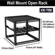 6U / 10U/ 15U Wall Mount Open Server Rack (4 Post Open Rack)