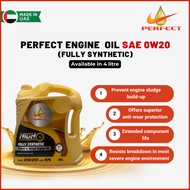Perfect Engine Oil 0W-20 (4L) Minyak Engin Fully Synthetic 0W-20
