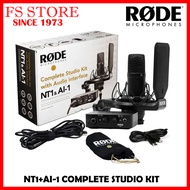 RODE (PIXEL ORIGINAL MALAYSIA AGENT) NT1 + Ai-1 COMPLETE STUDIO KIT