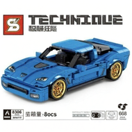 Tech Series Corvette Z06 Car Building Blocks