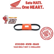 23100-KVB-BA0 VAN BELT SET PLUS ROLLER VARIO 110 ORIGINAL CARBURETOR | BELT DRIVE 23100KVBBA0