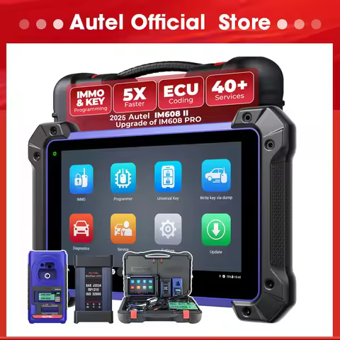 Autel MaxiIM IM608 II Key Fob Programmer IM608 PRO 2 Full Kit Diagnostic Tools J2534 ECU Programming