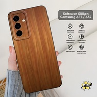 Full rubber case Samsung A37A57 5G New 2026 Case Motif WOOD - Cool Case Samsung All Type Aesthetic l