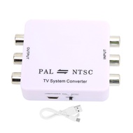 Myhome-sg PAL/NTSC Format Converter Mini PAL NTSC Mutual Conversion Adapter for DVD Player/recorder 