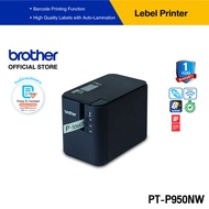BROTHER Label Printer P-TOUCH PT-P950NW เครื่องพิมพ์ฉลาก เชื่อมต่อคอมพิวเตอร์ (เครื่องพิมพ์สติ๊กเกอร