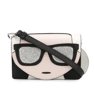 Karl Lagerfeld 老佛爺 Leather Handbag