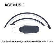 Bike Rear Rack Cargo Rack Mudguard Fenders For 16 inch Java NEO 349 Folding bike