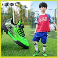 cuorrl 2024 ใหม่ล่าสุดเด็กฟุตบอลรองเท้าแตกเล็บ TF ฟุตบอลรองเท้าสำหรับพื้นปูนซีเมนต์ที่มีคุณภาพสูง