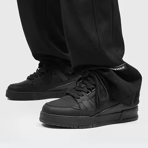 Jordan Air Jordan Legacy 312 Black Warrior Comfortable Fit Low-Top Retro Basketball Shoes Men's Blac