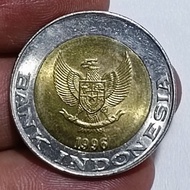 UANG KUNO LOGAM 1000 RUPIAH KELAPA SAWIT TAHUN 1996