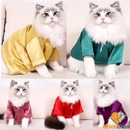 马来 斋月 猫 衣服 Baju Raya Melayu Kucing Baju Kurung Baju Melayu Unisex Raya Aidilfitri Cloth Cat Clothes Costume Hari Raya