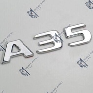 Mercedes Benz A35 Emblem A35 Trunk Emblem